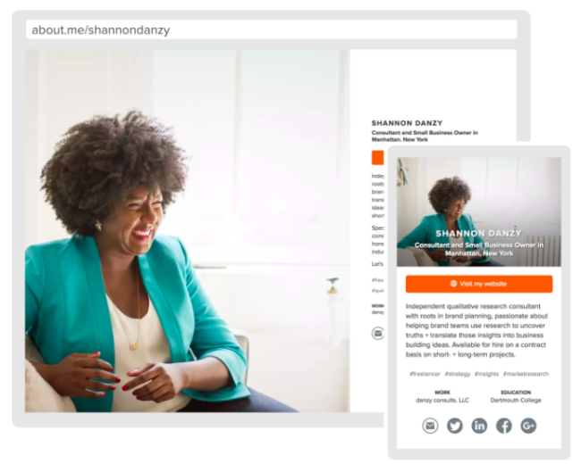 build online presence example