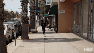 running away