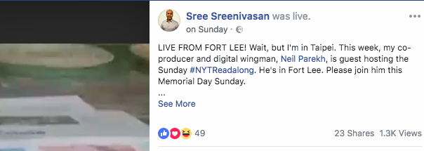 facebook live tips redirected url