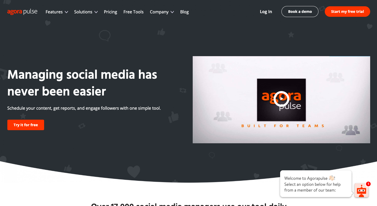 Agorapulse Best Social Media Monitoring Tools