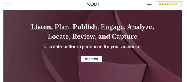 best social media monitorig toos Nuvi